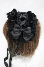 画像2: ATELIER PIERROT / Adenophora Headdress  黒 H-26-09-18-034-EL-ZA-AK-ZH (2)