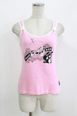 画像1: PEACE NOW / プリントタンクトップ M ピンク H-26-09-18-1075-PU-TS-AK-ZH (1)