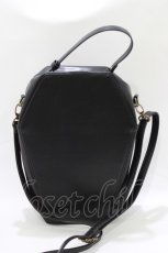 画像3: ATELIER PIERROT / “Nocturnal Grave”Vampire's Coffin Bag  黒×青 H-26-09-18-1076-EL-BG-AK-ZH (3)