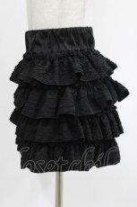 画像2: DimMoire / フリルミニスカパン M 黒 H-26-09-18-1016-PU-PA-AK-ZH (2)