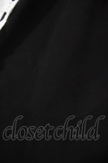 画像7: ATELIER PIERROT / Amabile Puff Sleeve Dress  黒×白 H-26-09-18-004-EL-OP-AK-ZH (7)