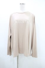 画像1: NieR Clothing / LONG CUTSEW  ベージュ H-26-09-18-021-PU-TO-AK-ZH (1)
