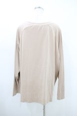 画像2: NieR Clothing / LONG CUTSEW  ベージュ H-26-09-18-021-PU-TO-AK-ZH (2)