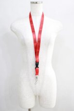 画像2: NieR Clothing / ネックストラップ  赤 H-26-09-19-031-PU-ZA-KB-ZH (2)