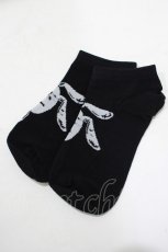 画像2: NieR Clothing / 靴下  黒 H-26-09-19-053-PU-ZA-KB-ZH (2)