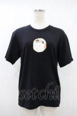 画像1: WONDERFUL WORLD / プリントTシャツ F ブラック H-26-09-20-044-LO-TS-YZ-ZH (1)