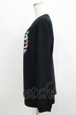 画像2: QOOZA / QOOZA×zumi Costal Long Sleeve Tee  黒 H-26-09-20-054-PU-TO-KB-ZH (2)