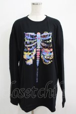 画像1: QOOZA / QOOZA×zumi Costal Long Sleeve Tee  黒 H-26-09-20-055-PU-TO-KB-ZH (1)