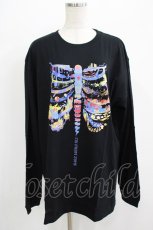 画像1: QOOZA / QOOZA×zumi Costal Long Sleeve Tee  黒 H-26-09-20-056-PU-TO-KB-ZH (1)