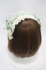 画像2: BABY,THE STARS SHINE BRIGHT / ミルフィーユヘッドドレス  若草 H-26-09-20-1006-BA-AC-NS-ZH (2)