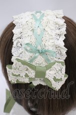 画像3: BABY,THE STARS SHINE BRIGHT / ミルフィーユヘッドドレス  若草 H-26-09-20-1006-BA-AC-NS-ZH (3)
