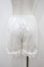 画像2: m petit by misako / AMドロワーズスソレース L~LL 白 H-26-09-20-1041-LO-PA-NS-ZH (2)