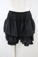 画像1: m petit by misako / AM3ブ2ダンフリル L~LL ブラック H-26-09-20-1043-LO-PA-NS-ZH (1)