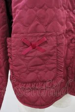 画像3: m petit by misako / キティタフタハートキルトジャケット LL レッド H-26-09-20-1046-LO-JA-NS-ZH (3)
