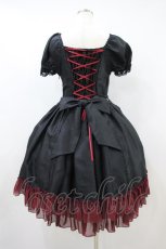 画像2: ATELIER PIERROT / プランセス ラ ニュイ ドレス Free Black x Red H-26-09-20-1014-EL-OP-NS-ZH (2)