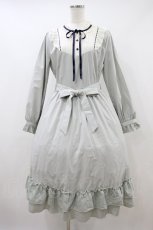 画像1: axes femme / ブロッキングロングワンピース M ミント H-26-09-20-1020-AX-OP-NS-ZH (1)