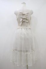 画像2: LIZ LISA / ドットメッシュチュールジャンスカ 0 White H-26-09-20-1025-LO-OP-NS-ZH (2)