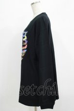 画像2: QOOZA / QOOZA×zumi Costal Long Sleeve Tee  黒 H-26-09-20-057-PU-TO-KB-ZH (2)