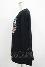 画像2: QOOZA / QOOZA×zumi Costal Long Sleeve Tee  黒 H-26-09-20-058-PU-TO-KB-ZH (2)