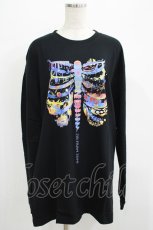 画像1: QOOZA / QOOZA×zumi Costal Long Sleeve Tee  黒 H-26-09-20-059-PU-TO-KB-ZH (1)