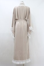 画像2: DearMyLove / ハートレースフリルセバレート浴衣 LL~3L 生成り H-26-09-20-020-GO-OP-NS-ZH (2)