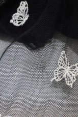 画像4: axes femme / 蝶々刺繍チュールスカート M ブラック H-26-09-20-029-AX-SK-YZ-ZH (4)