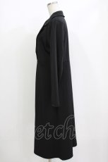 画像2: NieR Clothing / ジャケット風ワンピース F 黒 H-26-09-21-028-PU-OP-AK-ZH (2)