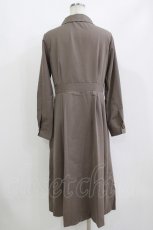 画像3: NieR Clothing / ロングジャケット F 茶 H-26-09-21-030-PU-JA-AK-ZH (3)