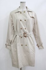 画像1: NieR Clothing / ダブルボタンコート F ベージュ H-26-09-21-031-PU-CO-AK-ZH (1)