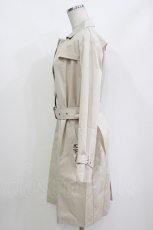 画像2: NieR Clothing / ダブルボタンコート F ベージュ H-26-09-21-031-PU-CO-AK-ZH (2)