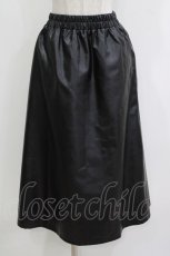 画像1: NieR Clothing / リバーシブルスカート F 黒 H-26-09-21-033-PU-SK-AK-ZH (1)