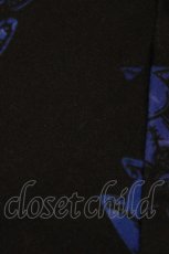 画像5: NieR Clothing / 総柄プリントスカート F 黒 H-26-09-21-034-PU-SK-AK-ZH (5)
