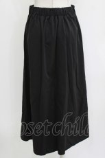 画像3: NieR Clothing / フロントボタンロングスカート  黒 H-26-09-21-035-PU-SK-AK-ZH (3)