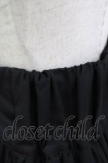 画像4: LISTEN FLAVOR / ベルト付きロングスカート  黒 H-26-09-21-004-PU-SK-AK-ZH (4)