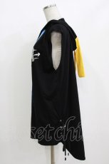 画像2: NieR Clothing / ノースリーブプルパーカー  黒 H-26-09-21-043-PU-TO-AK-ZH (2)