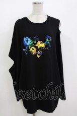 画像1: NieR Clothing / プリントカットソー F 黒 H-26-09-21-045-PU-TO-AK-ZH (1)