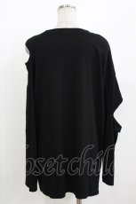 画像4: NieR Clothing / プリントカットソー F 黒 H-26-09-21-045-PU-TO-AK-ZH (4)