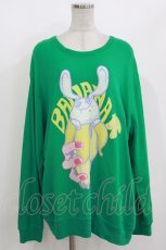 画像1: NieR Clothing / プリントSWEAT  2XL 緑 H-26-09-21-050-PU-TO-AK-ZH (1)