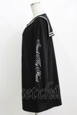 画像2: LISTEN FLAVOR / セーラー襟ワンピース  黒 H-26-09-21-054-PU-OP-AK-ZH (2)