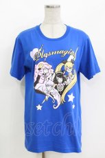 画像1: LISTEN FLAVOR / SHOW BY ROCK!! プラズマジカ バンドTシャツ  青 H-26-09-21-056-PU-TS-AK-ZH (1)