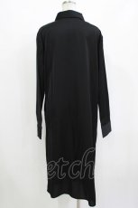 画像3: NieR Clothing / シャツワンピース  黒 H-26-09-21-064-PU-OP-AK-ZH (3)