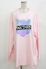 画像1: LISTEN FLAVOR / プリントカットソー F ピンク H-26-09-21-068-PU-TO-AK-ZH (1)