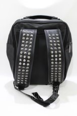 画像3: NieR Clothing / スタッズリュック  黒 H-26-09-21-070-PU-BG-AK-ZH (3)
