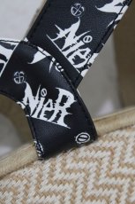 画像6: NieR Clothing / サンダル 25cm 黒×茶 H-26-09-21-074-PU-SH-AK-ZH (6)