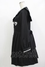 画像2: NieR Clothing / セーラーワンピース  黒 H-26-09-21-010-PU-OP-AK-ZH (2)