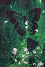 画像4: NieR Clothing / 総柄プリントスカート F 緑 H-26-09-21-011-PU-SK-AK-ZH (4)