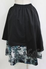 画像3: NieR Clothing / アシメスカート  黒 H-26-09-21-013-PU-SK-AK-ZH (3)