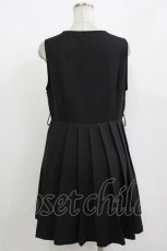 画像3: NieR Clothing / ベストワンピース F 黒 H-26-09-21-016-PU-OP-AK-ZH (3)