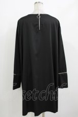 画像3: NieR Clothing / ZIPワンピース  黒 H-26-09-21-023-PU-OP-AK-ZH (3)