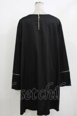 画像3: NieR Clothing / ZIPワンピース  黒 H-26-09-21-025-PU-OP-AK-ZH (3)